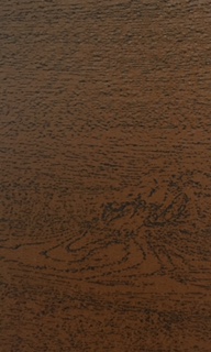 Dark Oak (sötéttölgy) Hörmann Decocolor felületű kapu