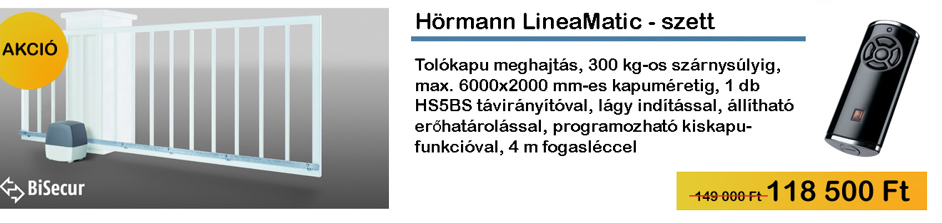 Hörmann Rotamatic tolómotor akció 2019
